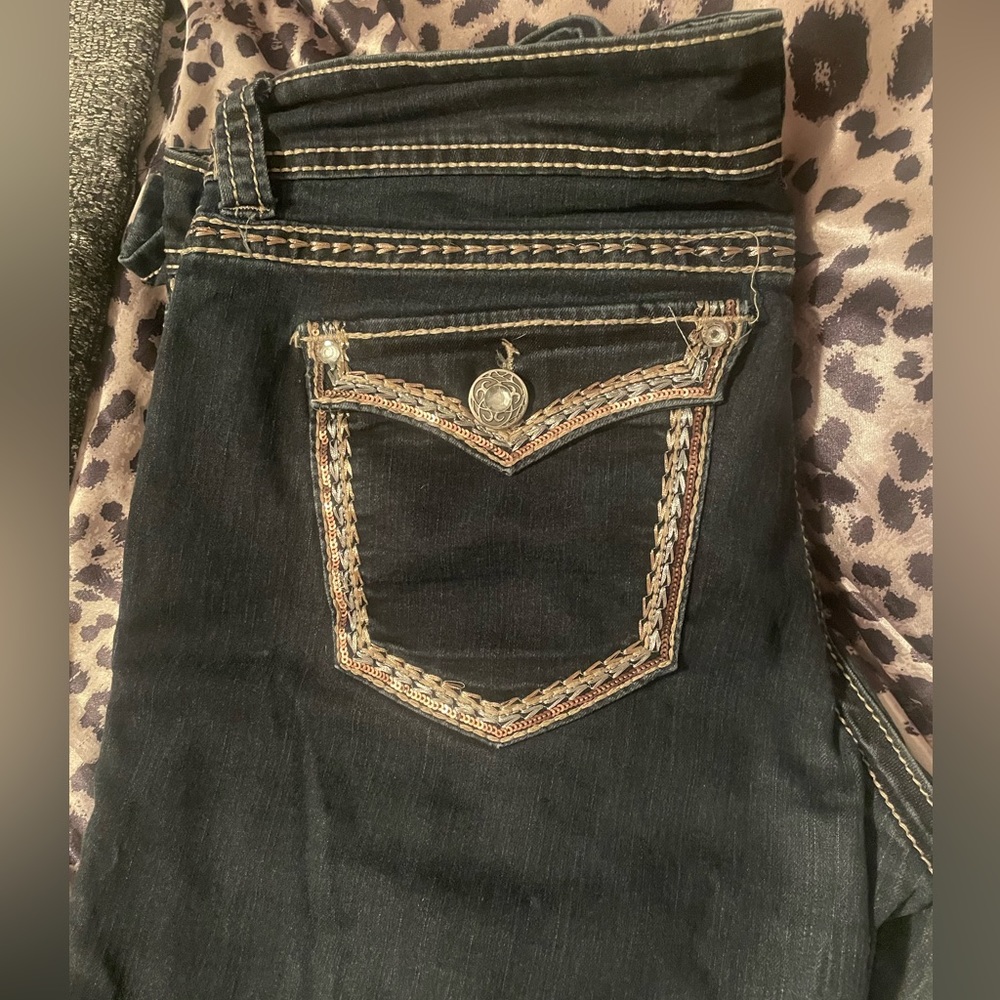 Daytrip dark denim skinny jeans. Size 30R